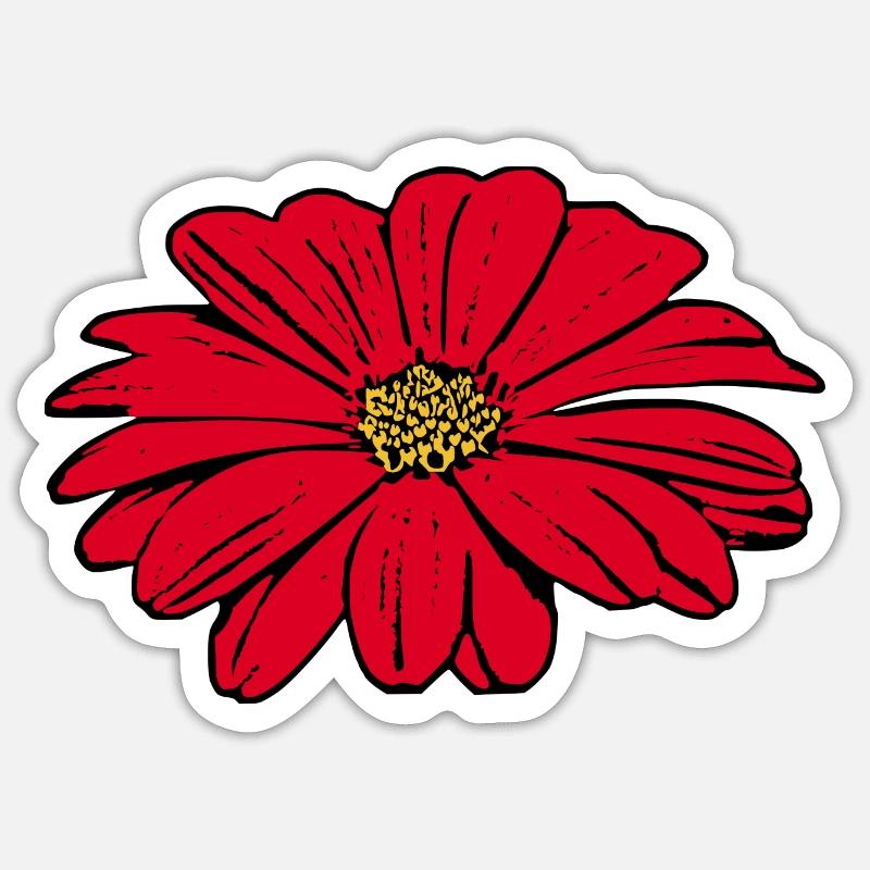 Saint-Valentin, Saint-Valentin, Saint-Valentin - Sticker taille S (10 x 10 cm) - blanc mat