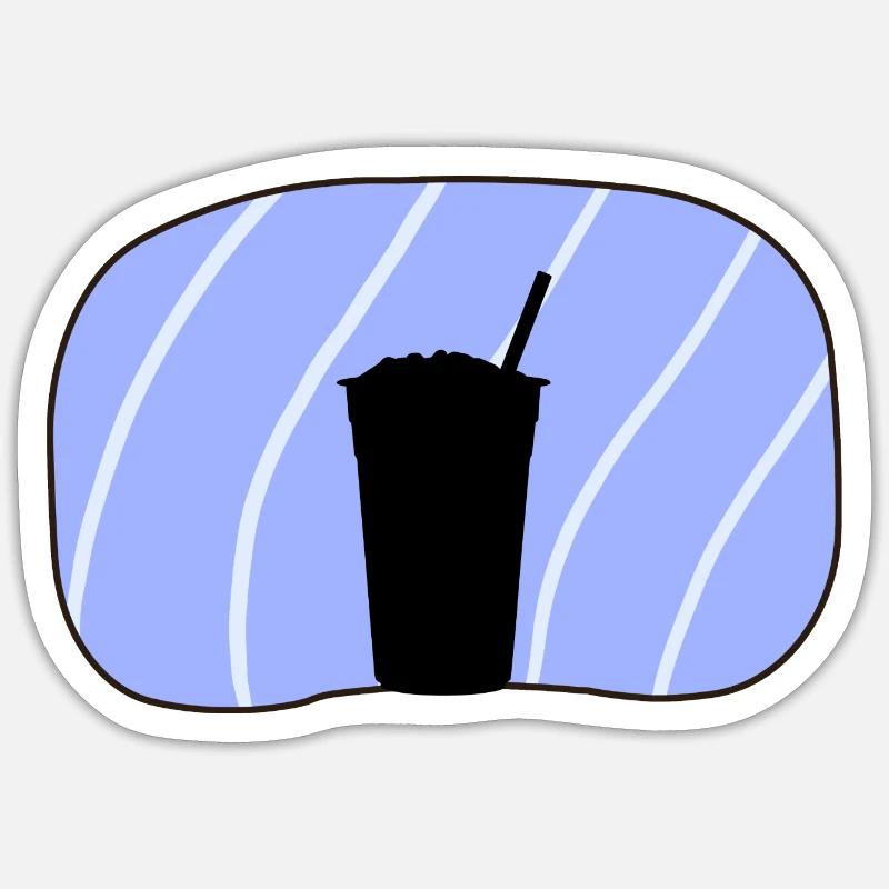 Tee Bubble Boba Sticker Größe S (10 x 10 cm)