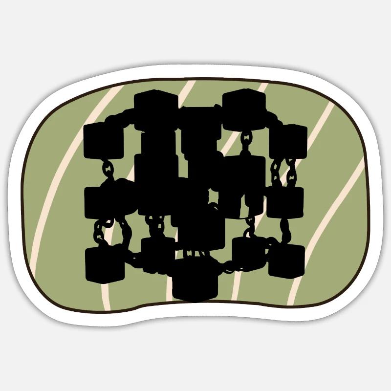 Kryptowährung Bitcoin Cryptocurrency Sticker size S (10 x 10 cm)