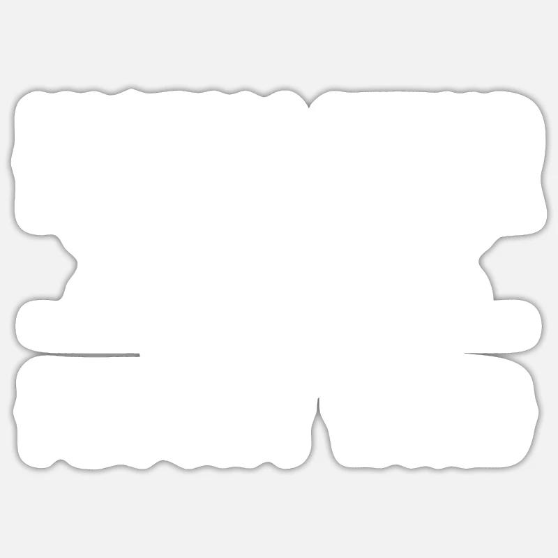 Installateur Beruf Klempner Geschenk - Sticker Größe S (10 x 10 cm) - Mattweiß
