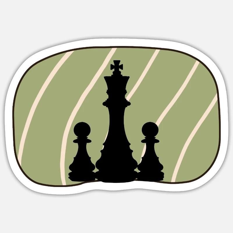 Chess Bishop Chess Sticker size S (10 x 10 cm)