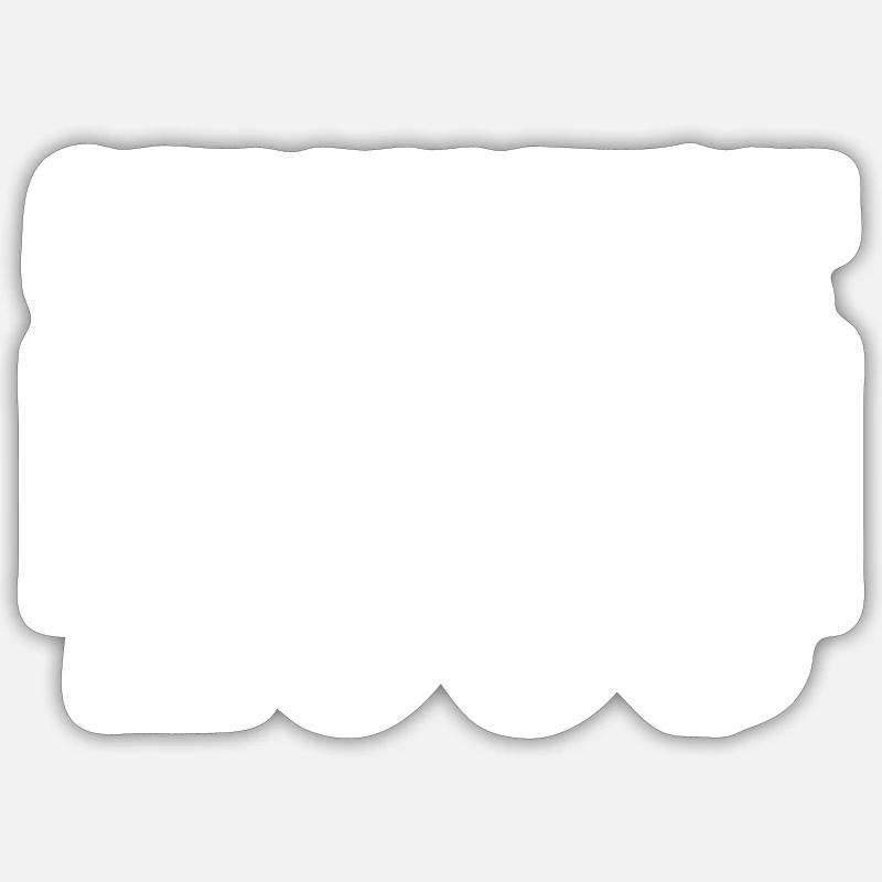 Métier 2003 - Sticker taille S (10 x 10 cm) - blanc mat