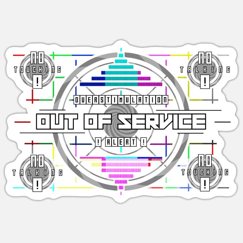 Sticker Größe S (10 x 10 cm) - 