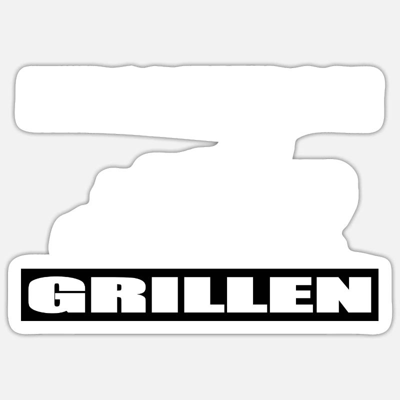 BBQ Sticker Größe S (10 x 10 cm)