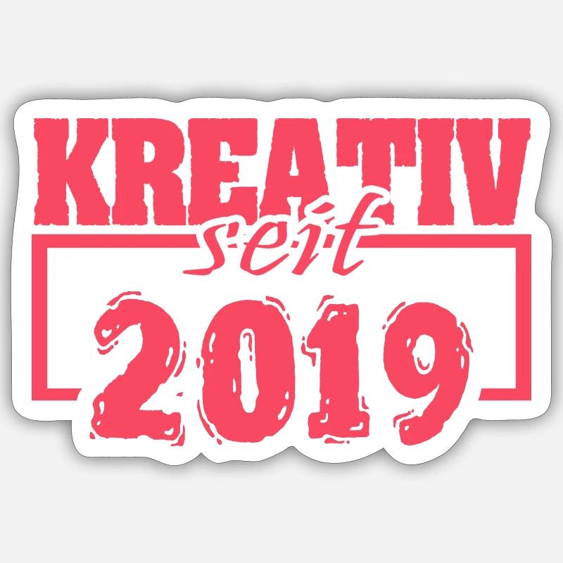 2019 Sticker size S (10 x 10 cm)