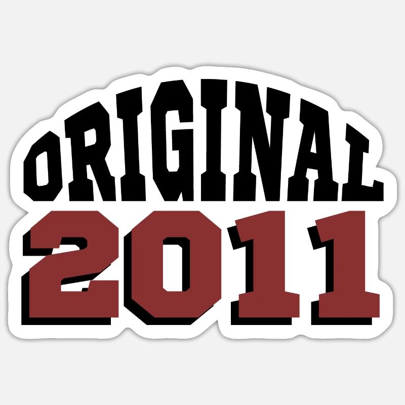 Original 2011 Sticker taille S (10 x 10 cm)