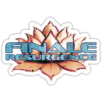 Finale Resurgence 01 - Sticker size S (10 x 10 cm) - white matte - Front