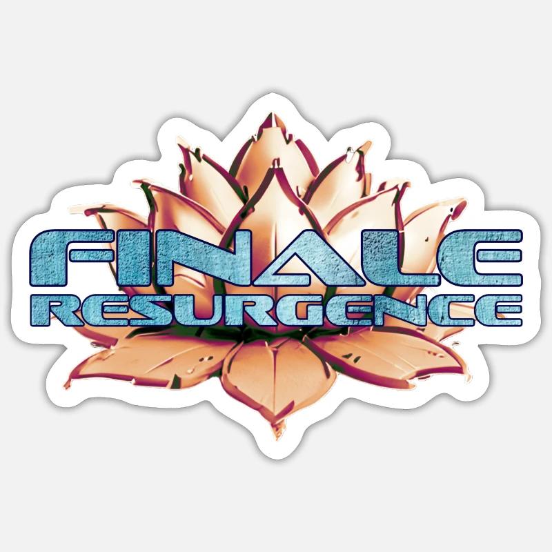 Finale Resurgence 01 - Sticker size S (10 x 10 cm) - white matte