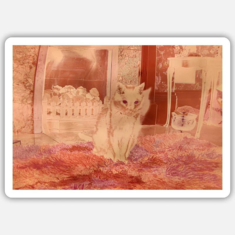 Le Chat Sticker taille S (10 x 10 cm)