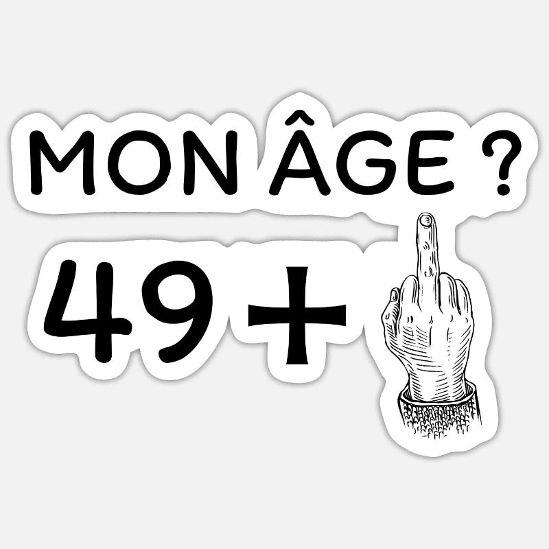 Sticker taille S (10 x 10 cm) - 