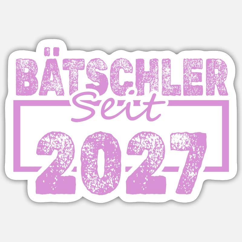 Funny 2027 - Sticker size S (10 x 10 cm) - white matte