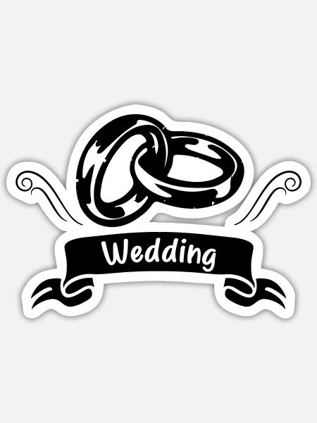  - Sticker size S (10 x 10 cm) - white matte
