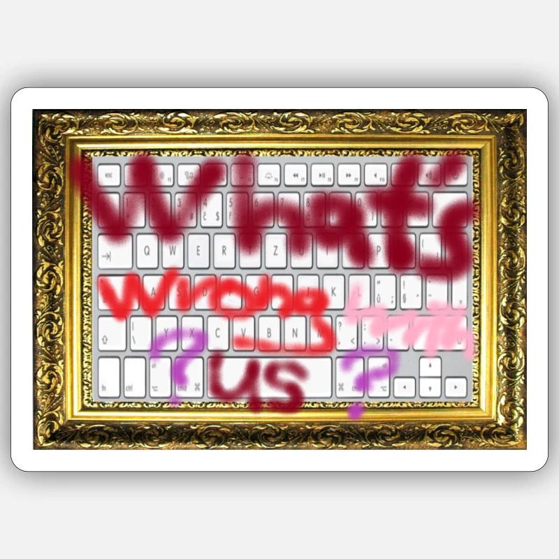 Sticker Größe S (10 x 10 cm) - 