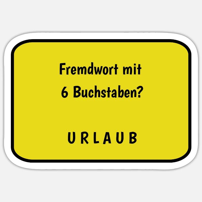 Sticker Größe S (10 x 10 cm) -