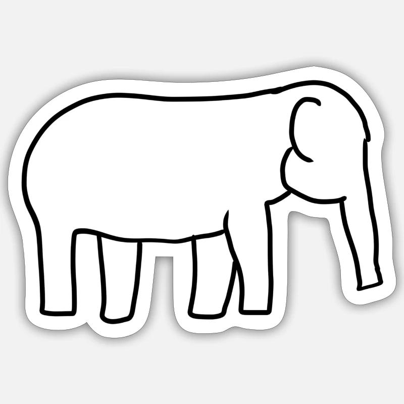 Sticker taille S (10 x 10 cm) - 