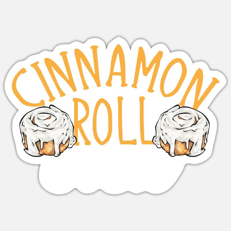 Cinnamon roll Sticker size S (10 x 10 cm)