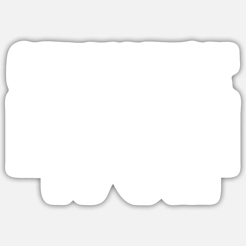1962 - Sticker size S (10 x 10 cm) - white matte