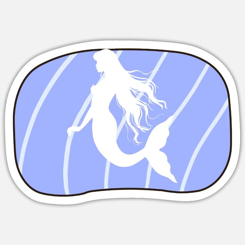 Mythical creature Marina Sticker size S (10 x 10 cm)