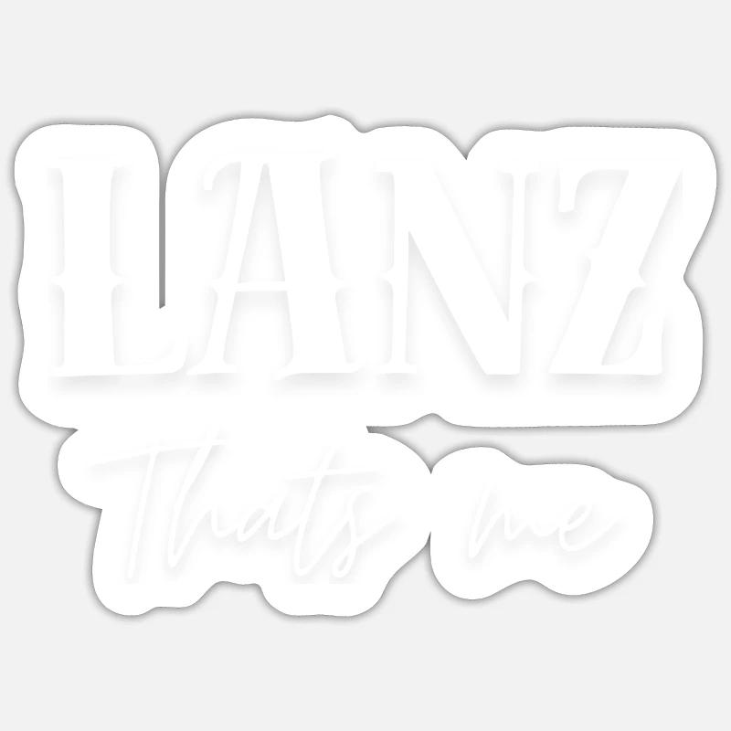 Lanz Sticker Größe S (10 x 10 cm)