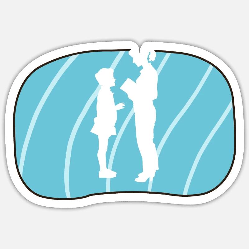 Sticker taille S (10 x 10 cm) - 