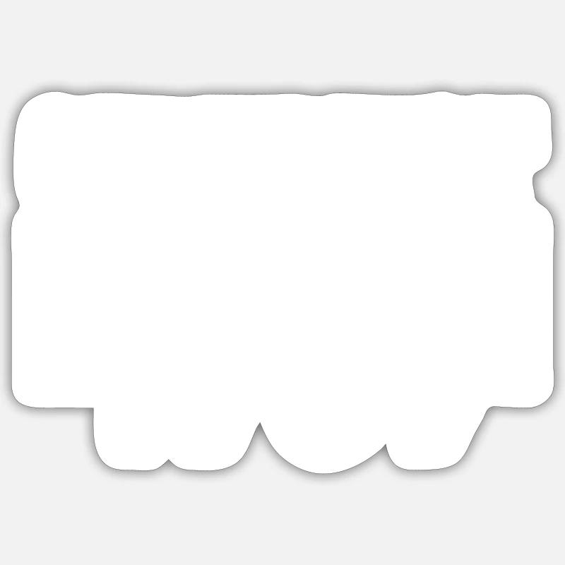 Germaniste 1959 - Sticker taille S (10 x 10 cm) - blanc mat