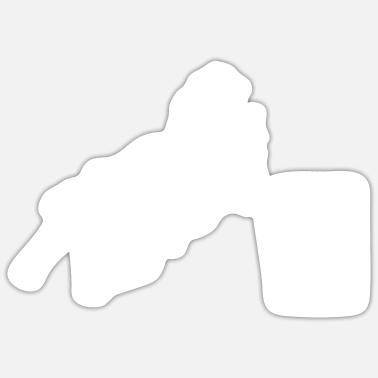 Cavallo da corsa da rodeo Adesivo