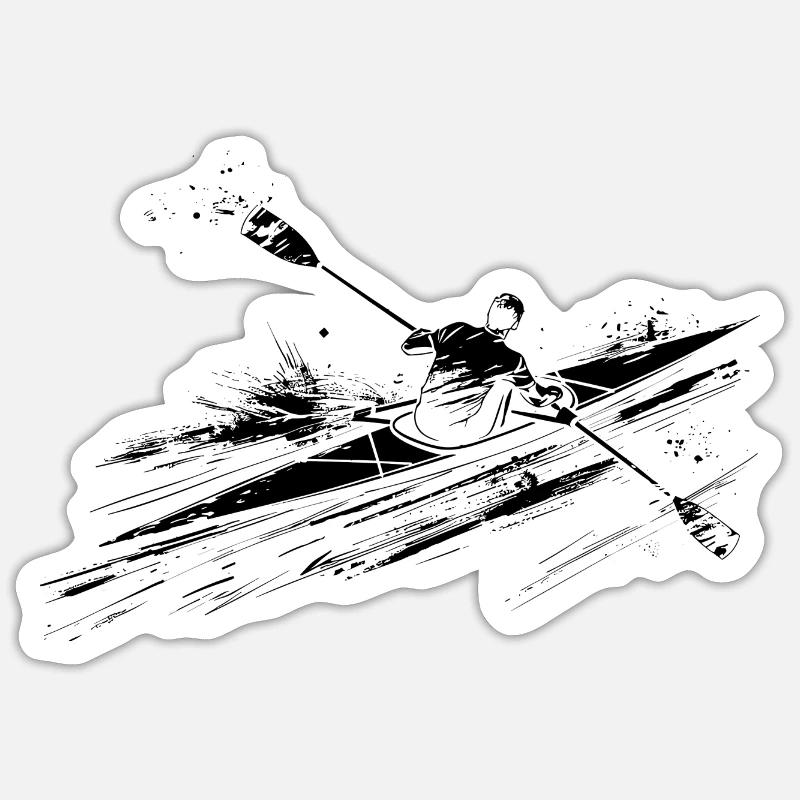 Ruderer Sticker Größe S (10 x 10 cm)