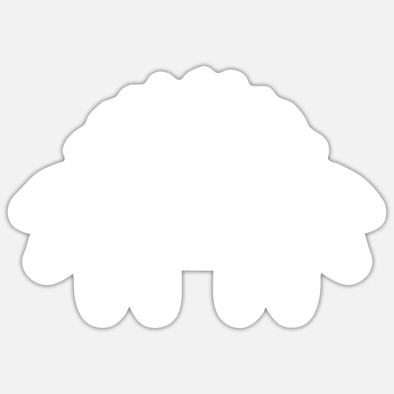 araignée Sticker taille S (10 x 10 cm)