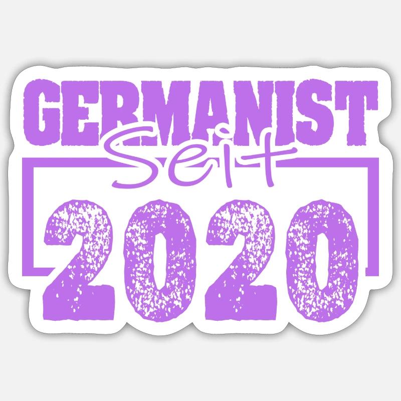 2020 - Sticker Größe S (10 x 10 cm) - Mattweiß