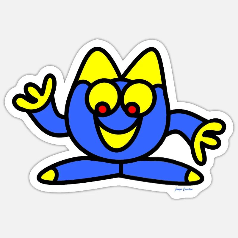 Sticker Größe S (10 x 10 cm) - 