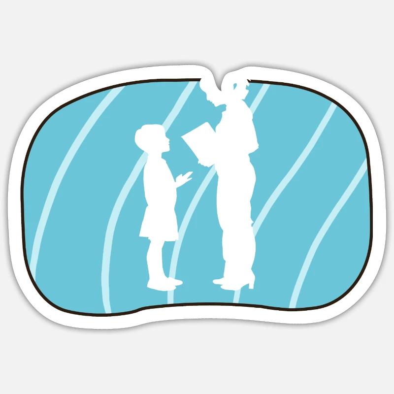 Sticker size S (10 x 10 cm) - 