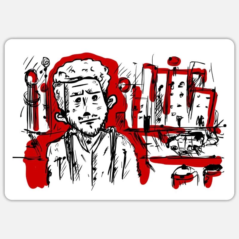 Sticker Größe S (10 x 10 cm) - 