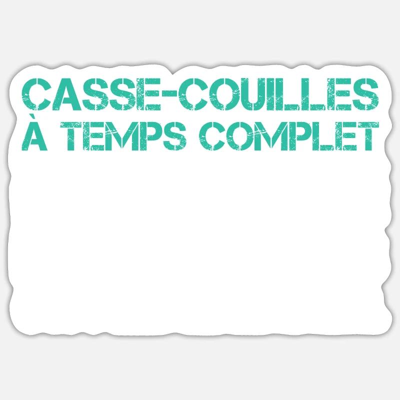 Full-time daredevils Sticker size S (10 x 10 cm)