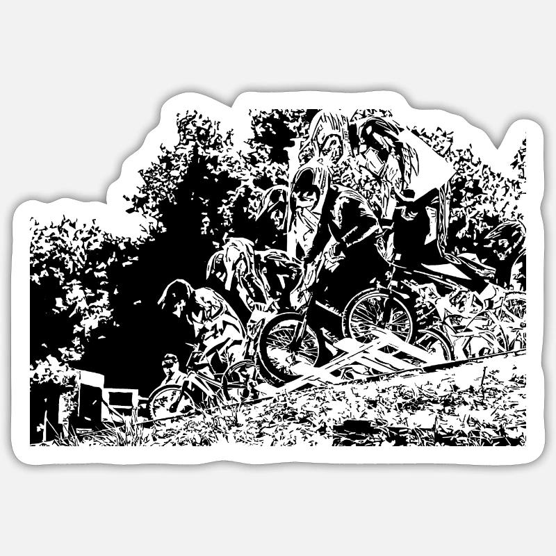 Sticker Größe S (10 x 10 cm) - 
