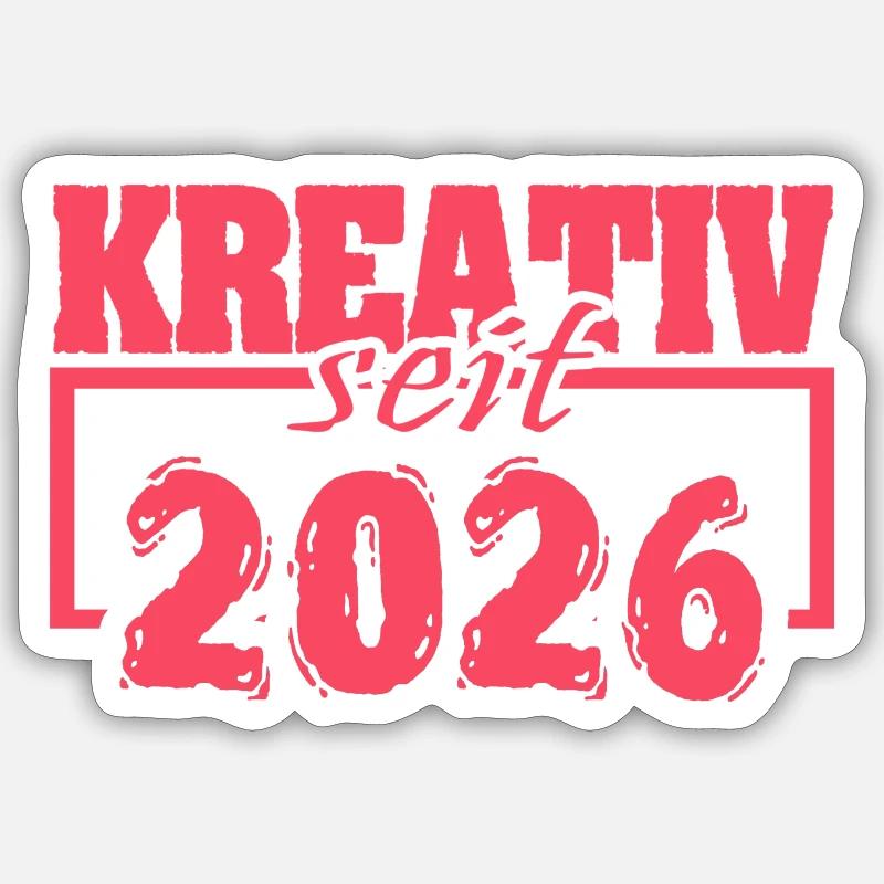 Prix 2026 - Sticker taille S (10 x 10 cm) - blanc mat