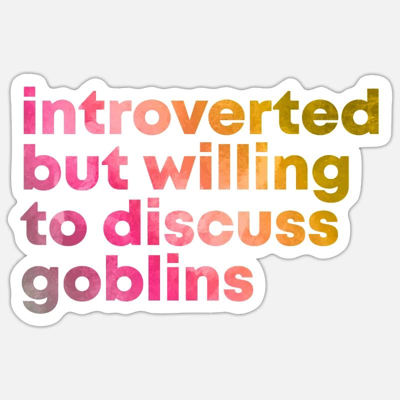 Goblin Goblin Sticker size S (10 x 10 cm)