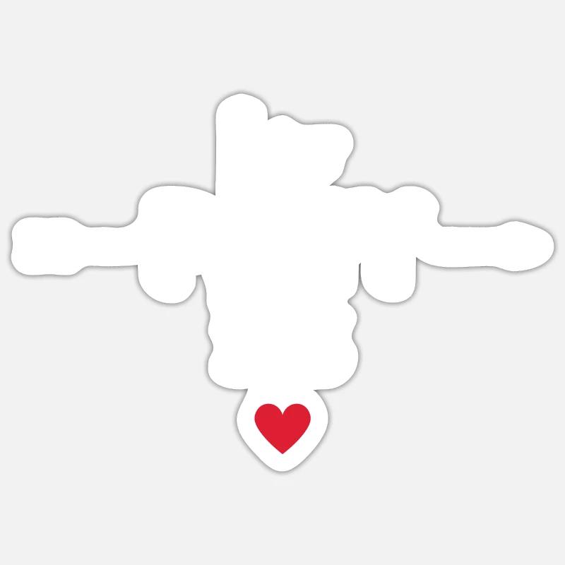 Sticker taille S (10 x 10 cm) - 