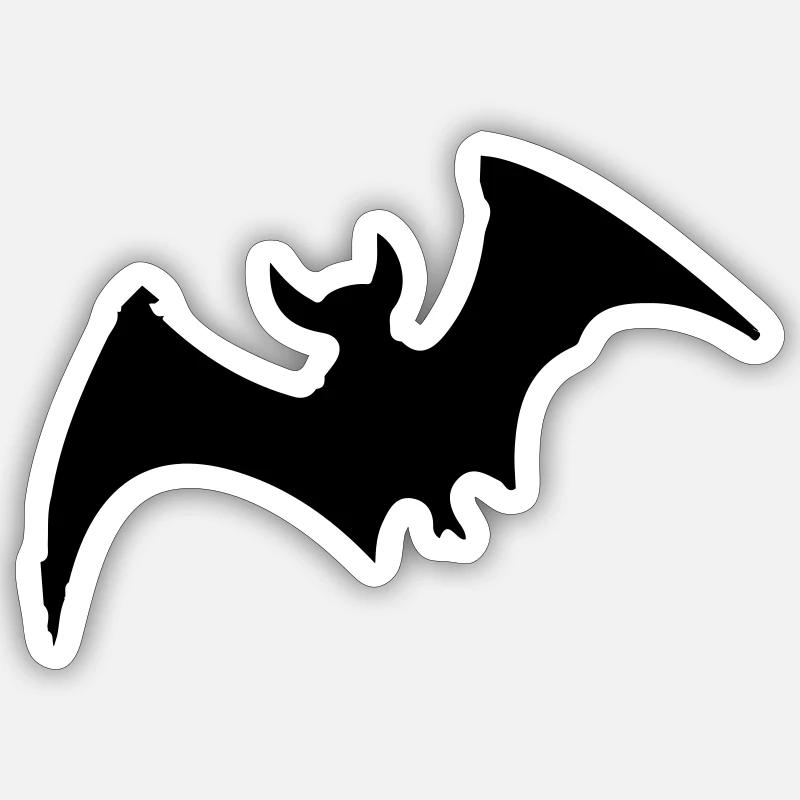 Bat Sticker size S (10 x 10 cm)