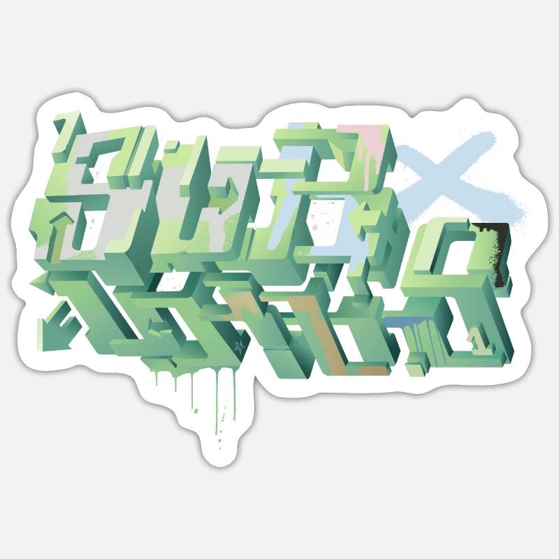 Sticker taille S (10 x 10 cm) - 