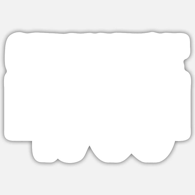 1966 - Sticker size S (10 x 10 cm) - white matte