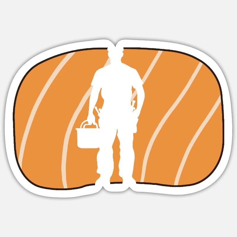 Tools Plumber Screwdriver Sticker size S (10 x 10 cm)