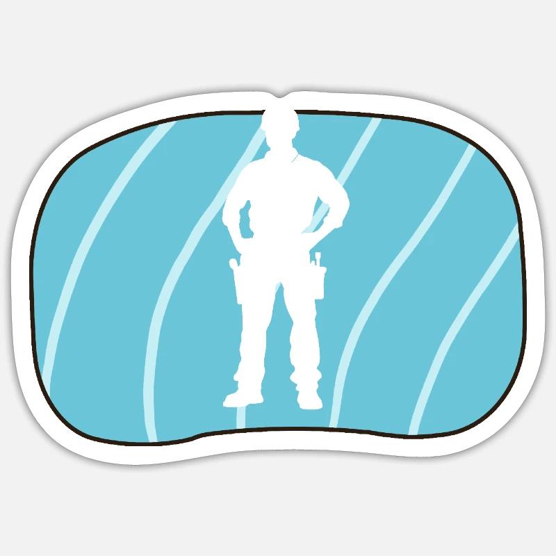 Sticker taille S (10 x 10 cm) - 