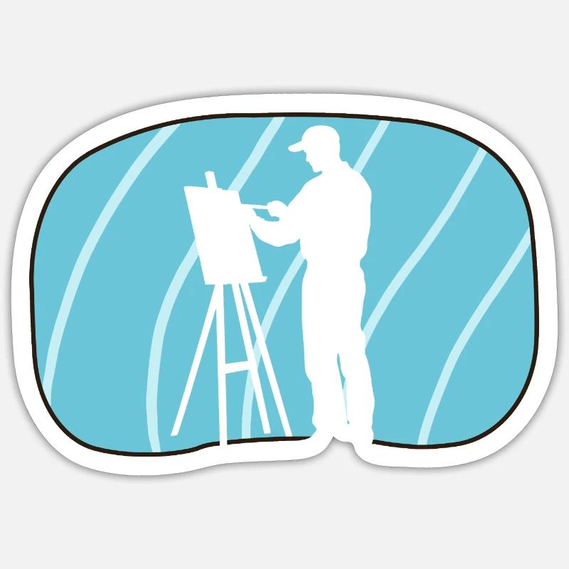 Sticker taille S (10 x 10 cm) - 