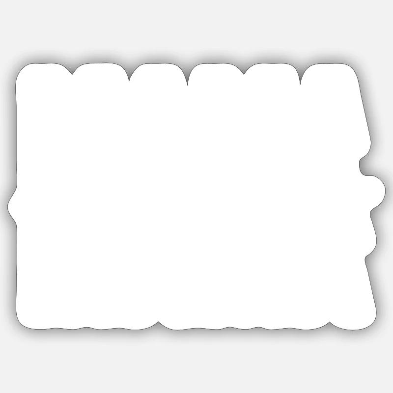 Maman - Sticker taille S (10 x 10 cm) - blanc mat