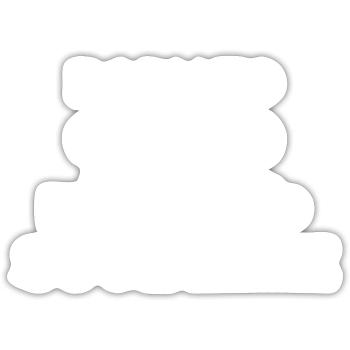 Gamer – Born To Grind Forced To Socialize - Sticker Größe S (10 x 10 cm) - Mattweiß - Vorne