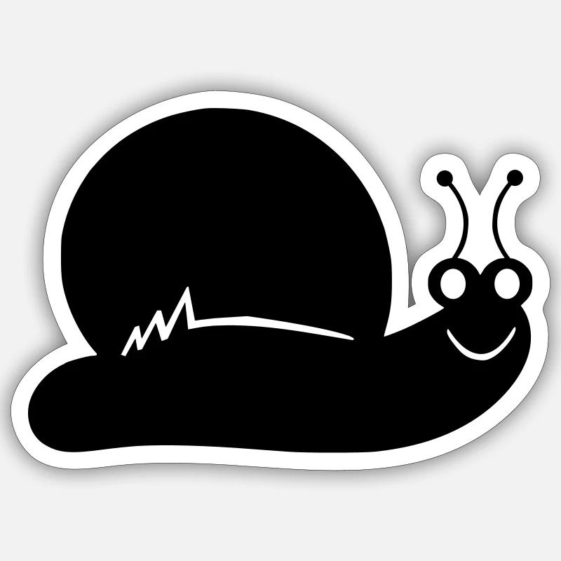 Gastéropode Sticker taille S (10 x 10 cm)