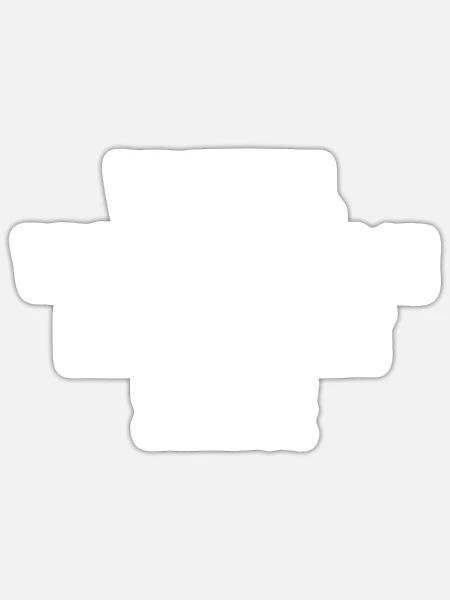 Wahnsinn Was Ich So Alles An Einem Tag - Sticker Größe S (10 x 10 cm) - Mattweiß