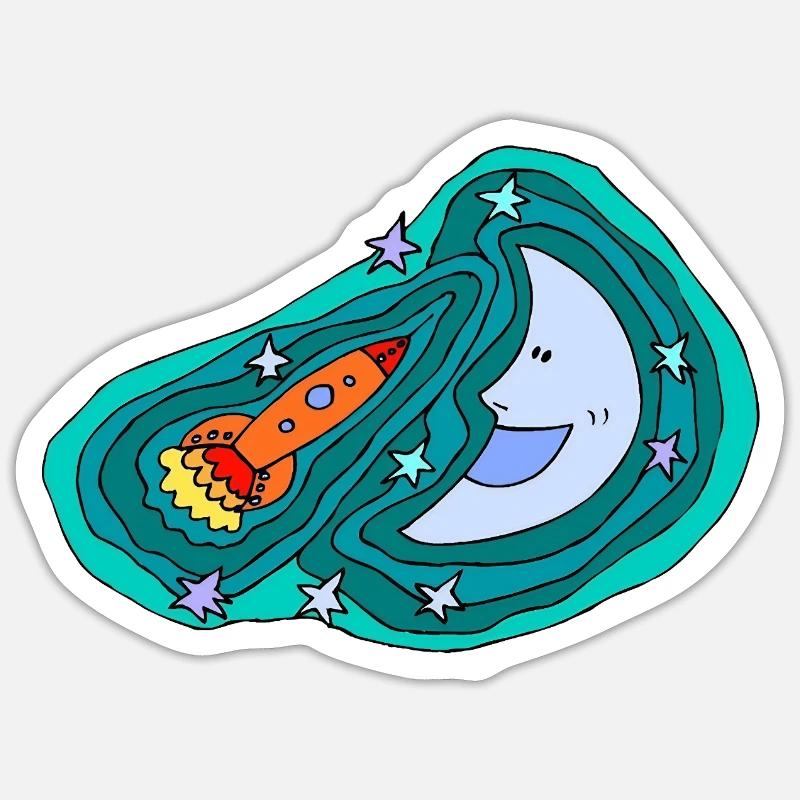 Sticker Größe S (10 x 10 cm) - 