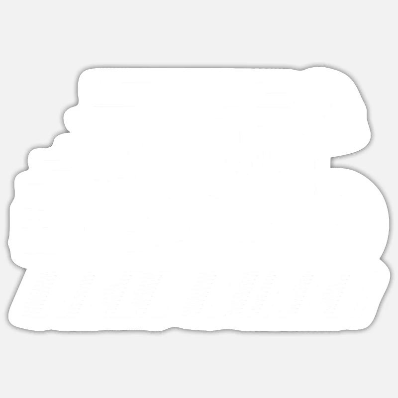 Skeleton biker - Sticker size S (10 x 10 cm) - white matte