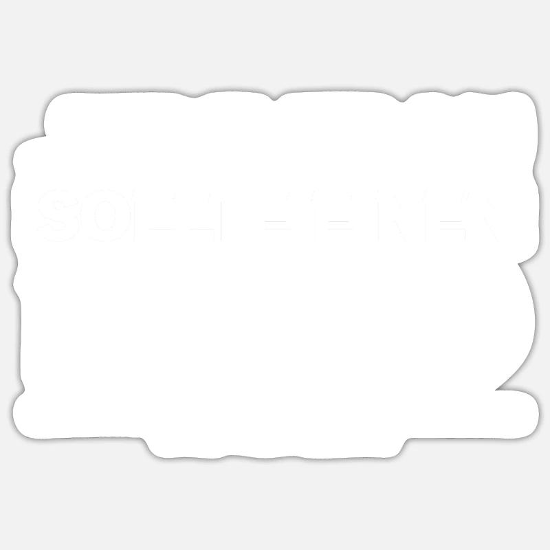 David - Sticker size S (10 x 10 cm) - white matte